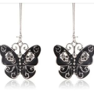 BUTTERFLY DANGLE EARRINGS